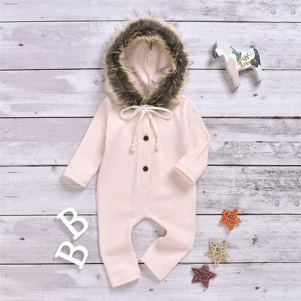 Warm baby romper